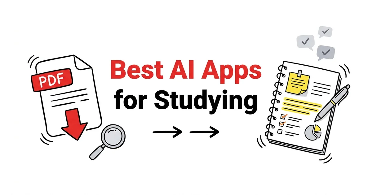 Best AI Apps for Studying in 2026 (Ranked by Use Case) — TikoNote