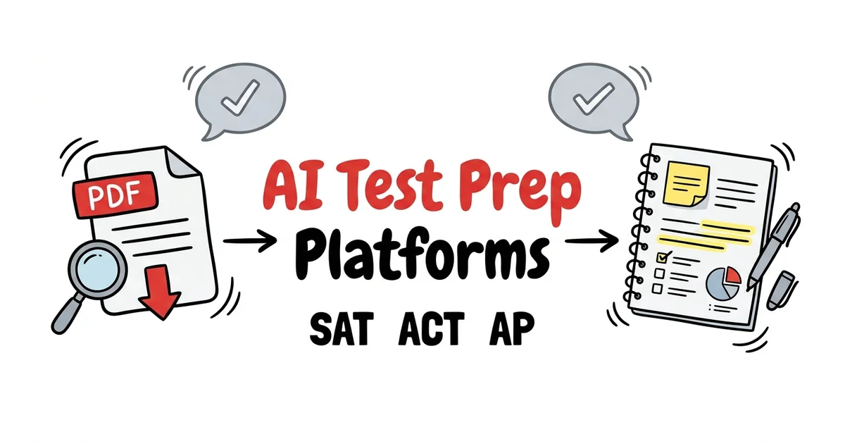 Best AI Platforms for Online Test Prep in 2026: SAT, ACT, and AP