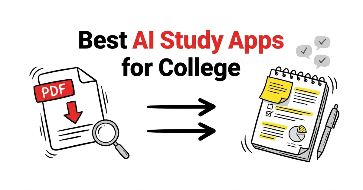 Best AI Study Apps for College Students in 2026 — TikoNote