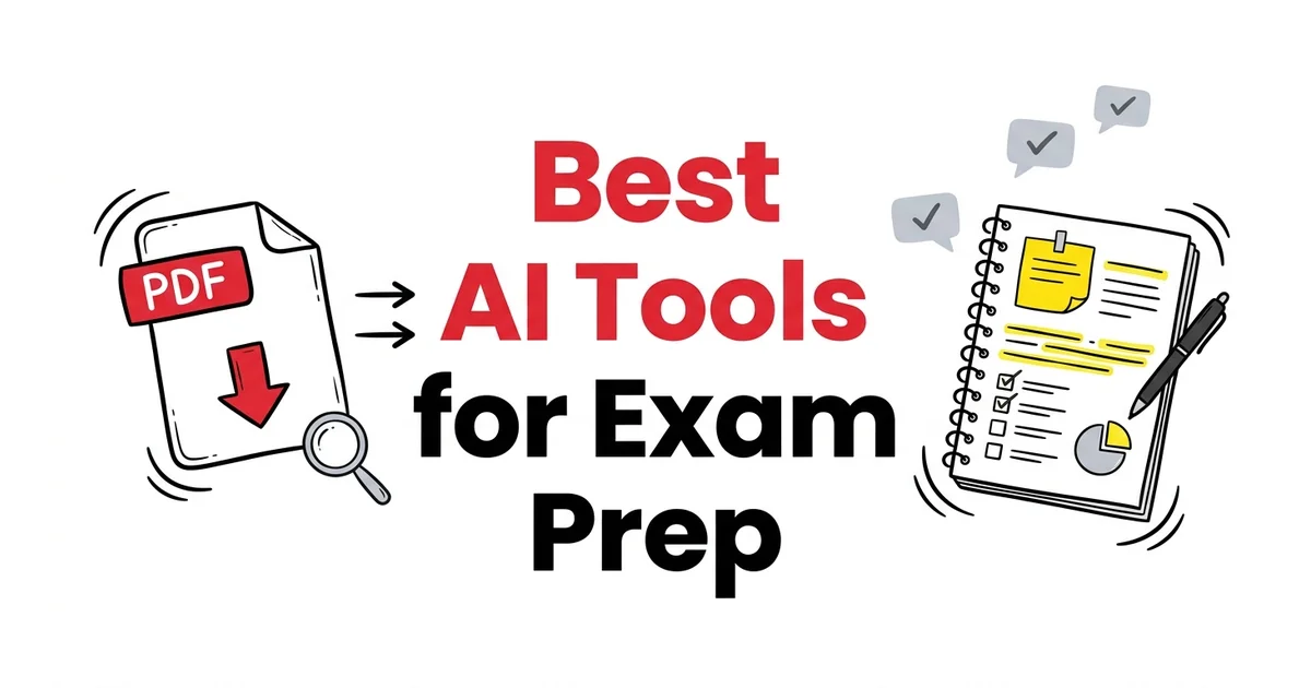 Best AI Tools for Exam Prep in 2026 (Ranked by What They Actually Do)