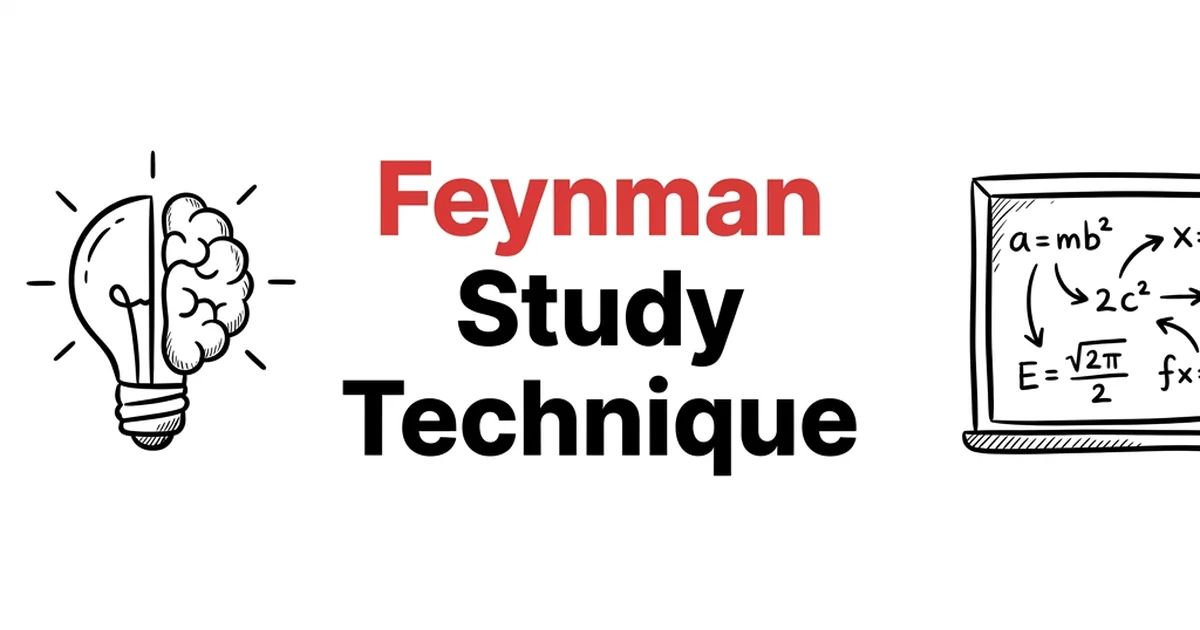 The Feynman Study Technique: How to Master Any Topic in 4 Steps — TikoNote