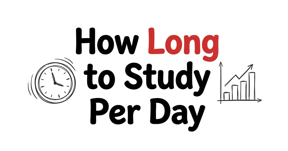 How Long Should You Study Per Day? The Science-Backed Answer for Students — TikoNote