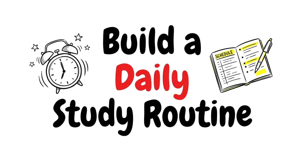 How to Build a Daily Study Routine That Actually Sticks (Science-Based Template) β TikoNote