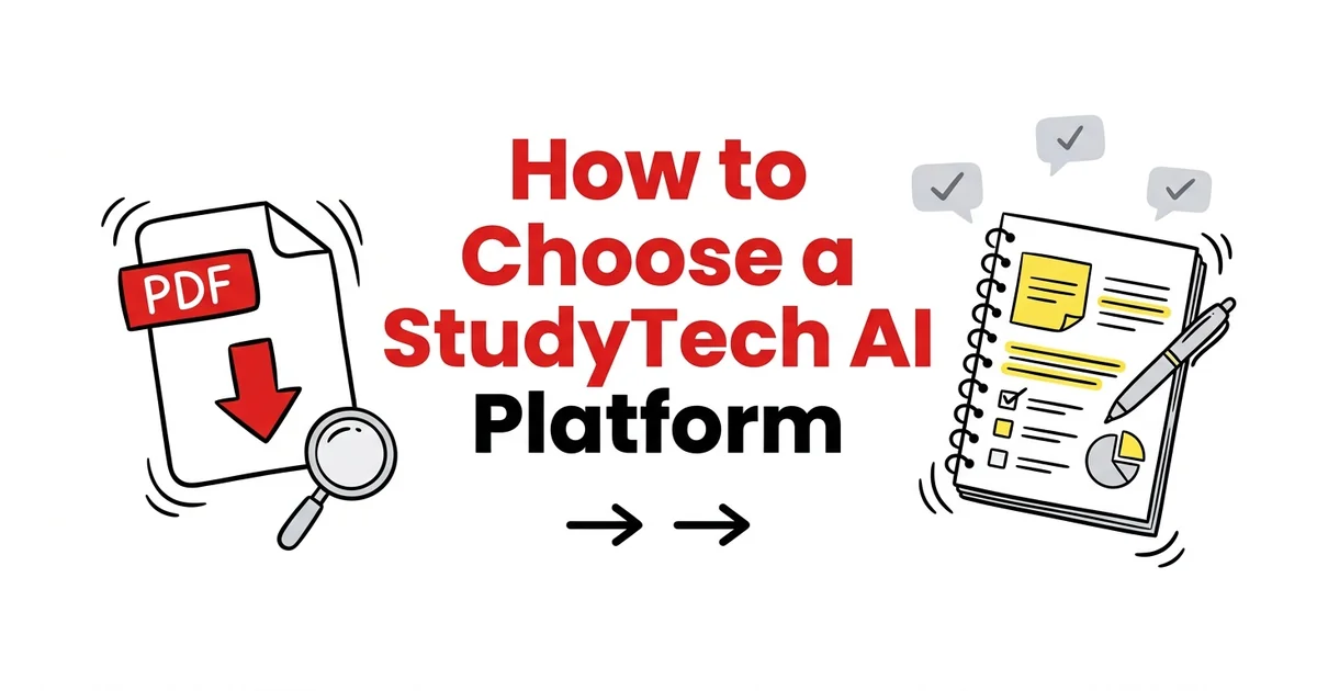 How to Choose a StudyTech AI Platform (Complete Buyer's Guide)