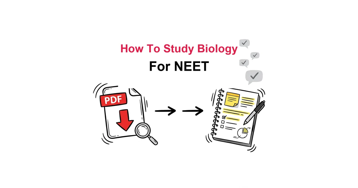 How to Study Biology for NEET: Complete 360/360 Strategy β TikoNote
