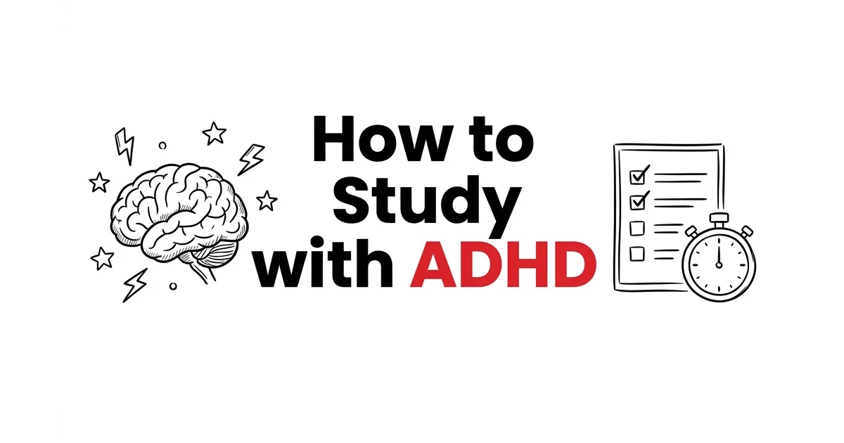 How to Study With ADHD: 8 Strategies That Actually Work β TikoNote
