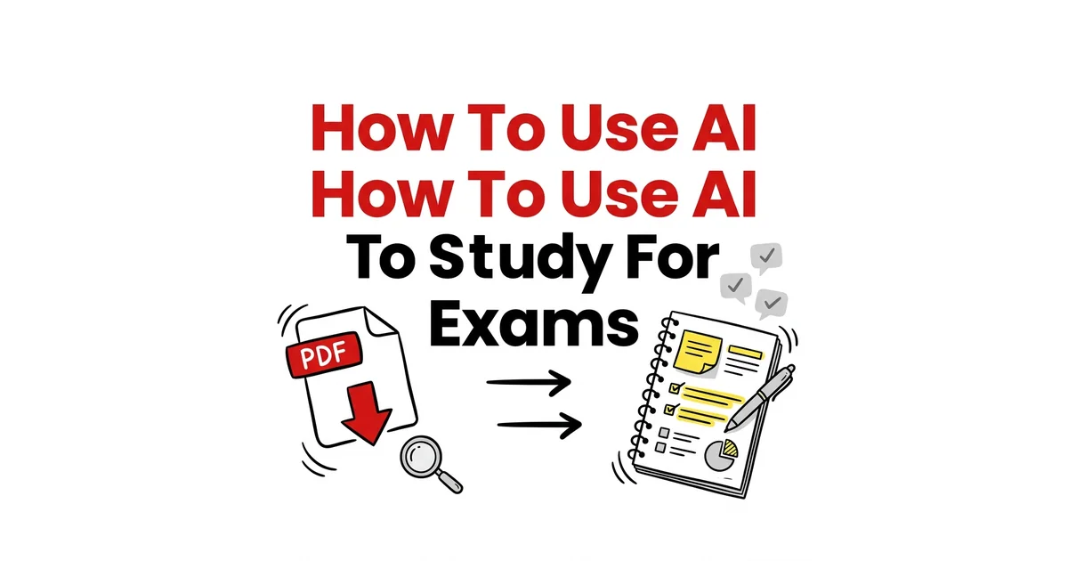 How to Use AI to Study for Exams: A Step-by-Step Guide β TikoNote