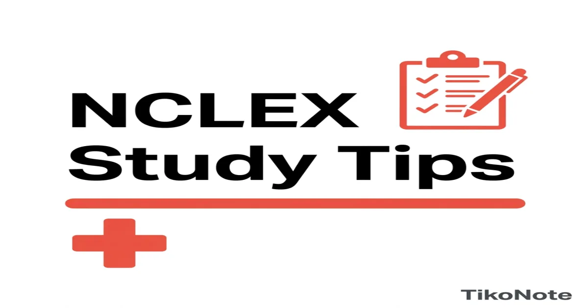 NCLEX Study Tips: How to Pass the NCLEX First Try — TikoNote