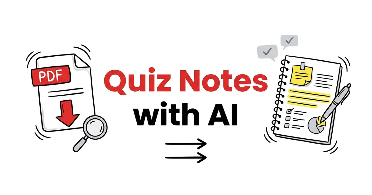 Quiz Notes: What They Are and How to Make Them with AI