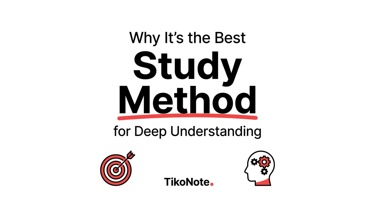 Why the Feynman Technique Is the Best Study Method for Deep Understanding β TikoNote